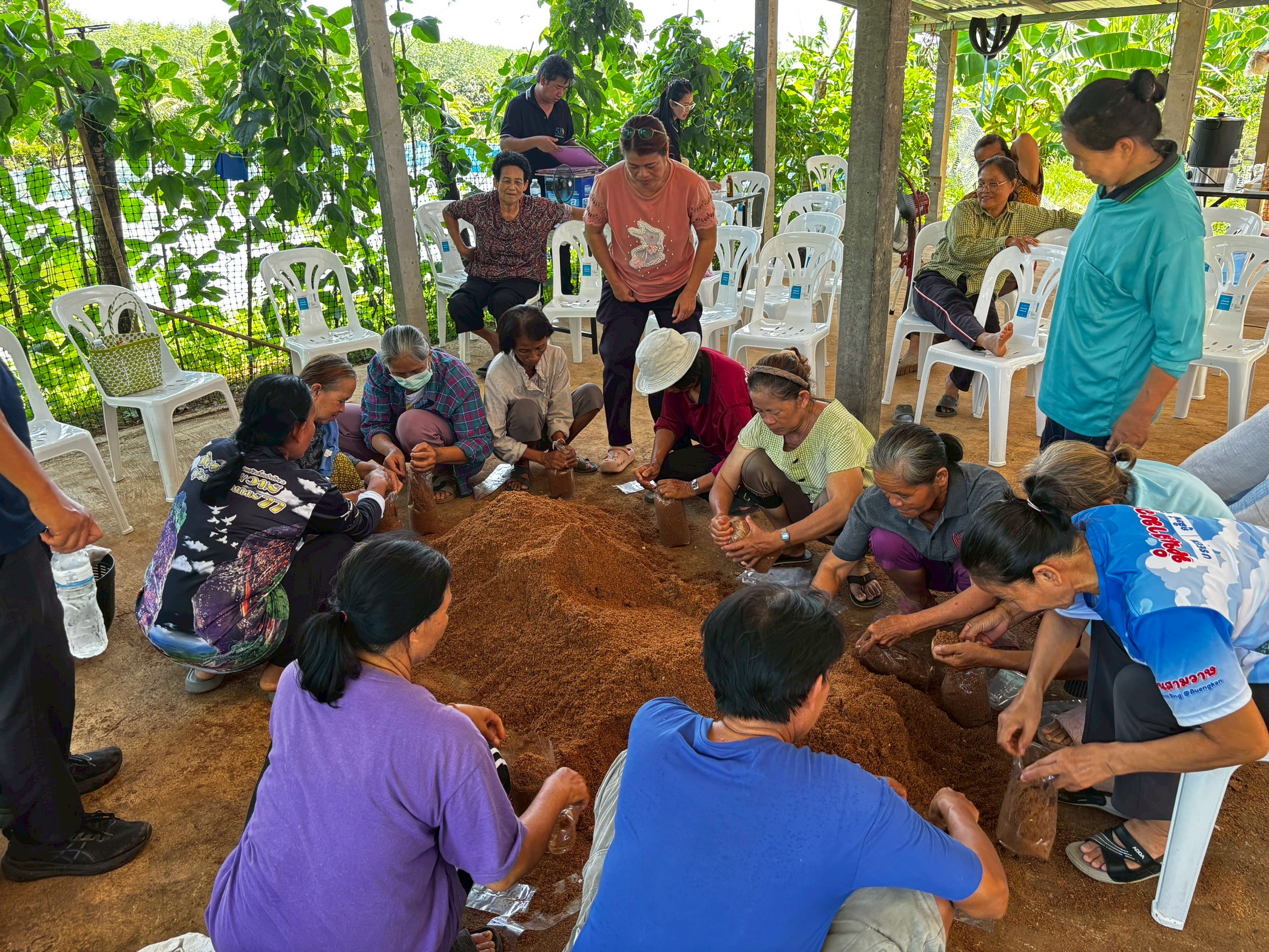title - อบรม “การสร้างอาชีพในการบริหารจัดการเศษวัสดุเหลือใช้ทางการเกษตรเพื่อเพิ่มมูลค่าเป็นมิตรกับสิ่งแวดล้อม” 